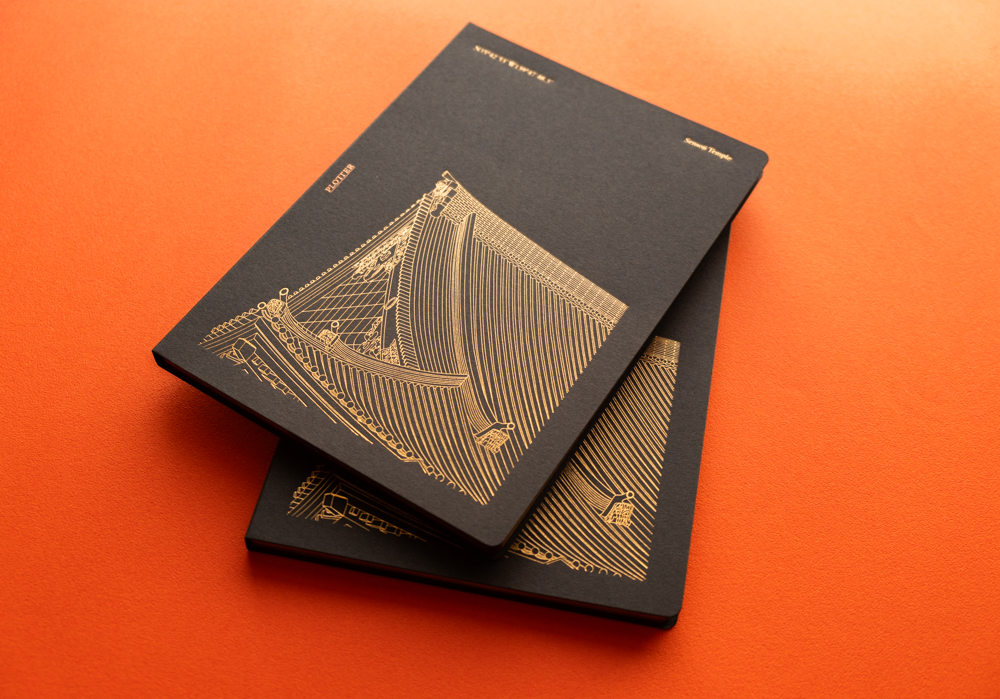 Two Limited Edition Notepad with Foil Stamping for the New Year.