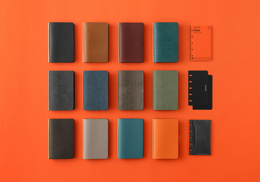 Three additional leather types now has leather binders in Mini 5 Size.
