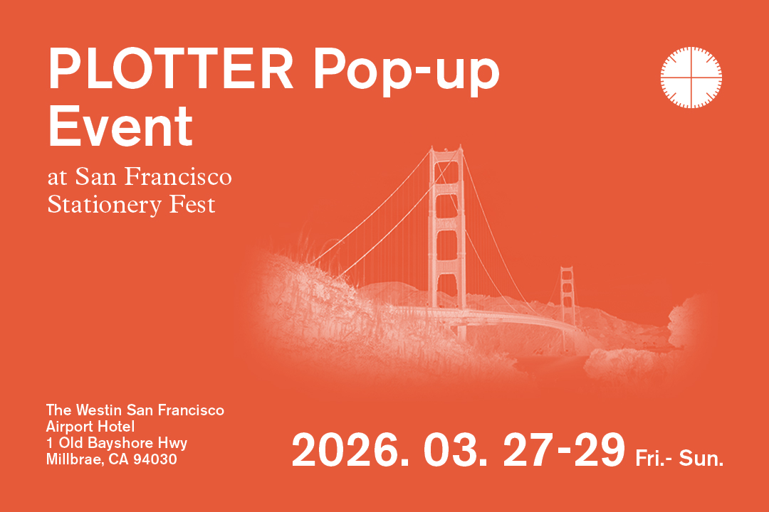 PLOTTER Pop-up event at San Francisco Stationery Fest.