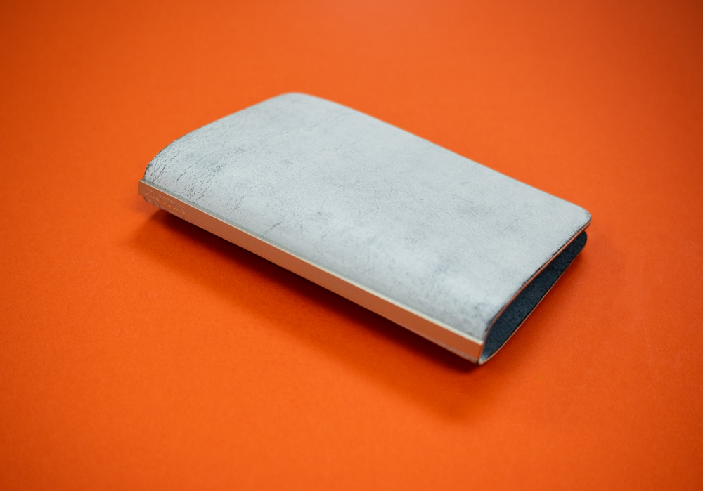 Shiranami Leather Binder in Mini 5 Size.