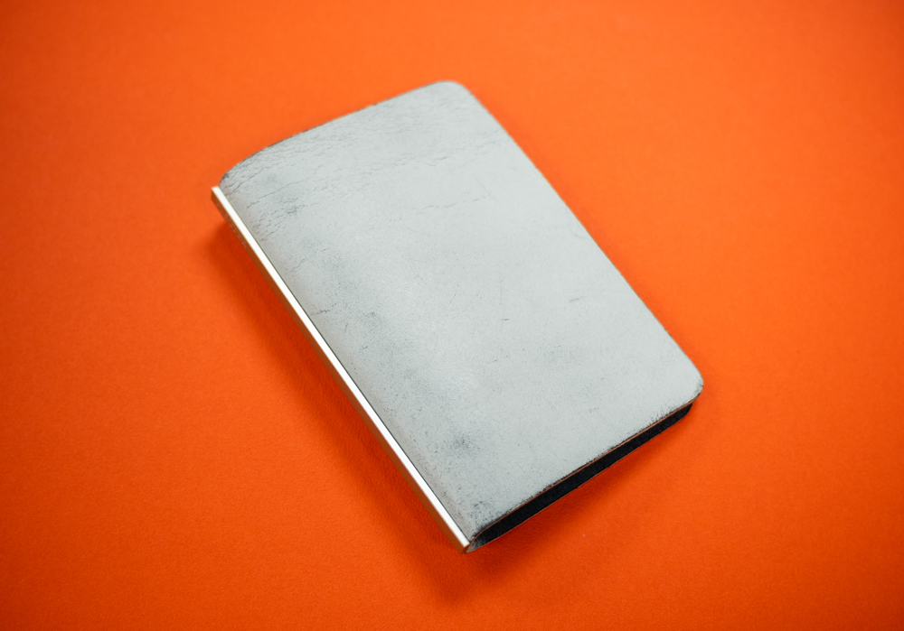 Shiranami Leather Binder in Mini 5 Size.