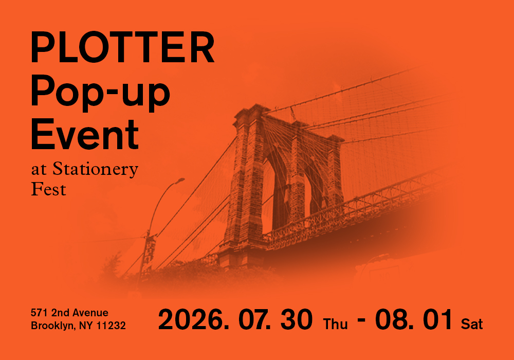 PLOTTER Pop-up Event at Stationery Fest 2026